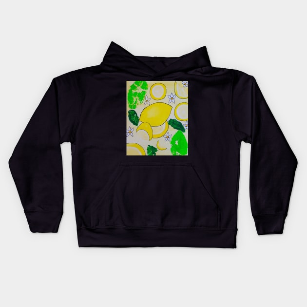 Lemon Kids Hoodie by etherealwonders